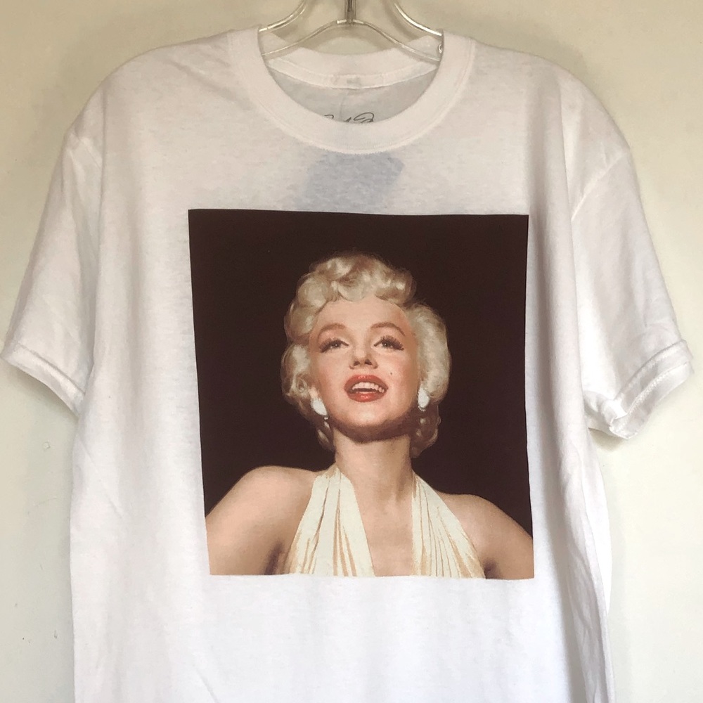 Marilyn Monroe Cropped Photo T Shirt